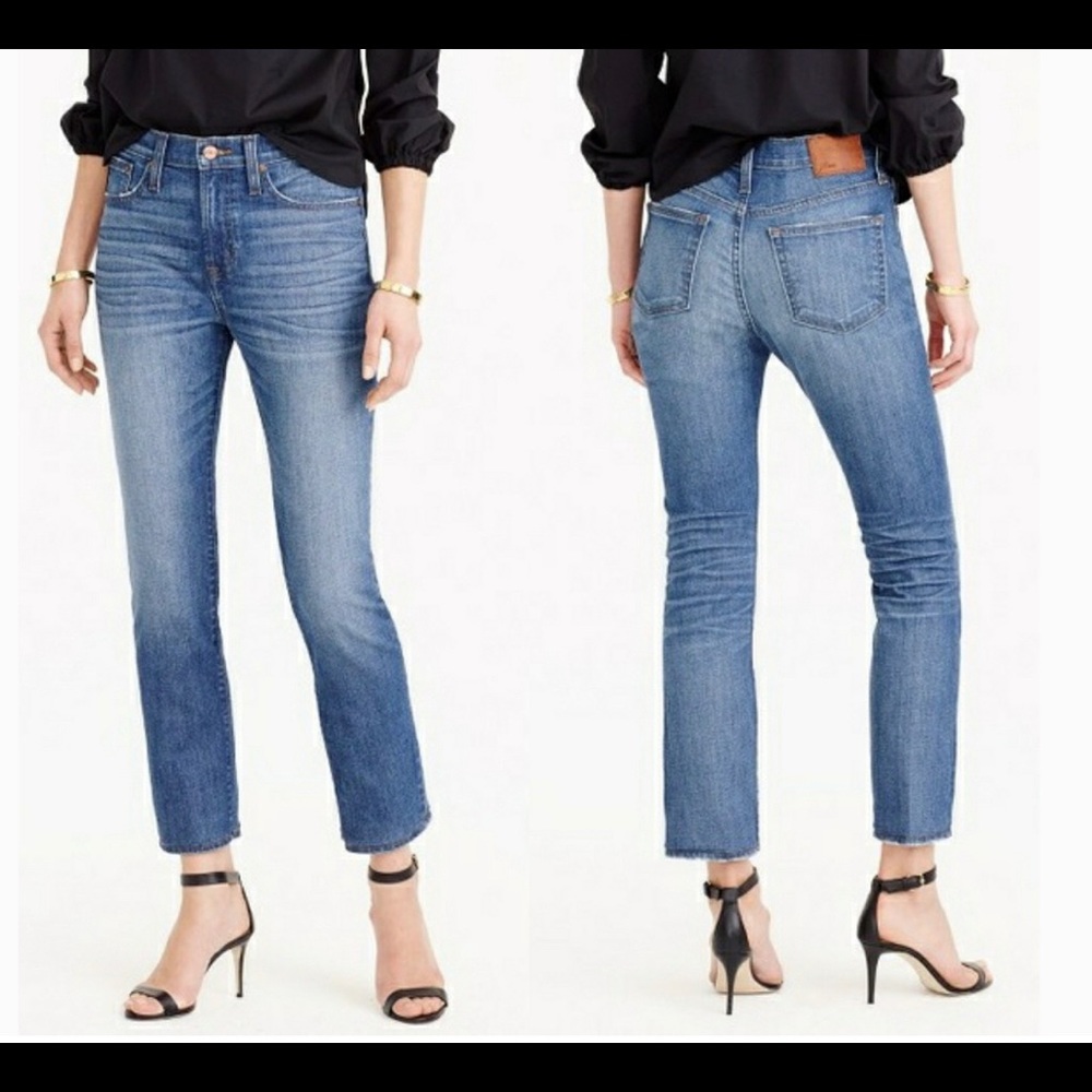 J.CREW Straightaway Jean In Callie wash sizes 29.